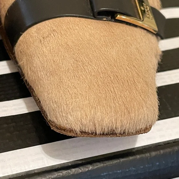 Vintage GUCCI ponyhair low pumps